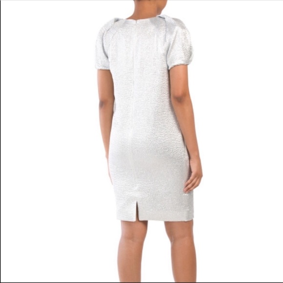 St. John silver dress. - Picture 2 of 2